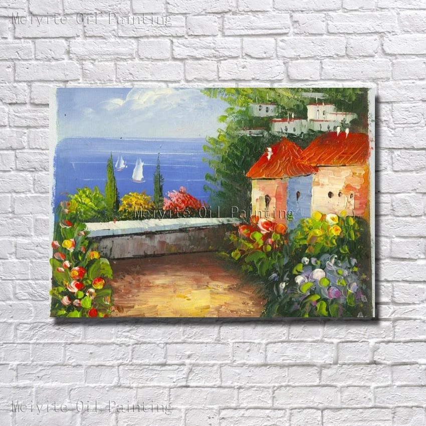 High Quality Hand Painted Oil Painting On Canvas Beautiful Scenery Oil Painting Living Room Wall Pictures no Framed Pictures
High Quality Hand Painted Oil Painting On Canvas Beautiful Scenery Oil Painting Living Room Wall Pictures no Framed Pictures