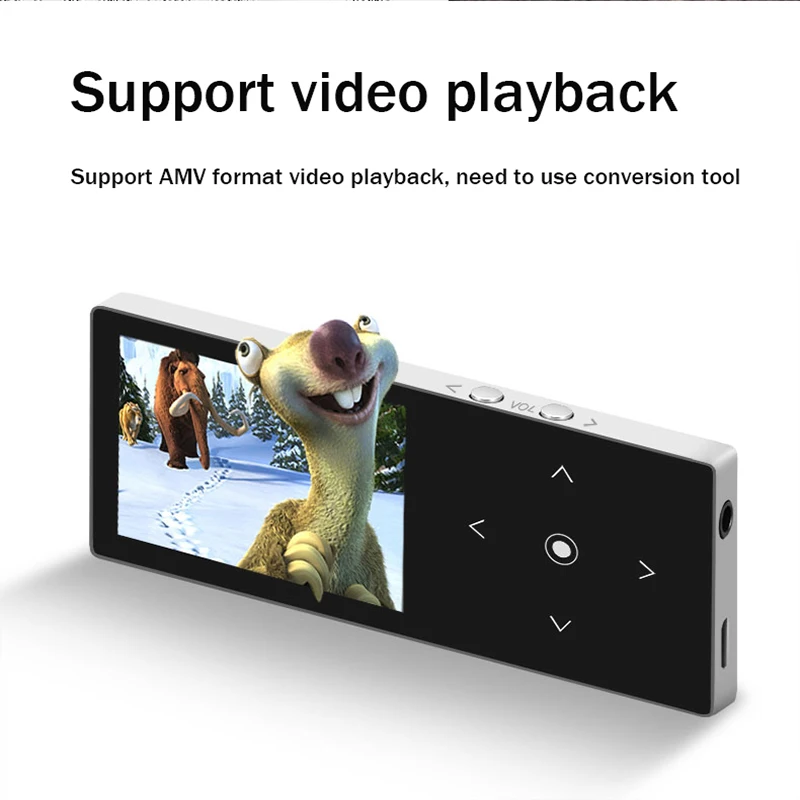CHENFEC MP4-плеер с Bluetooth 4 0 Модернизированный K8 медиаплеер 16 Гб поддержка