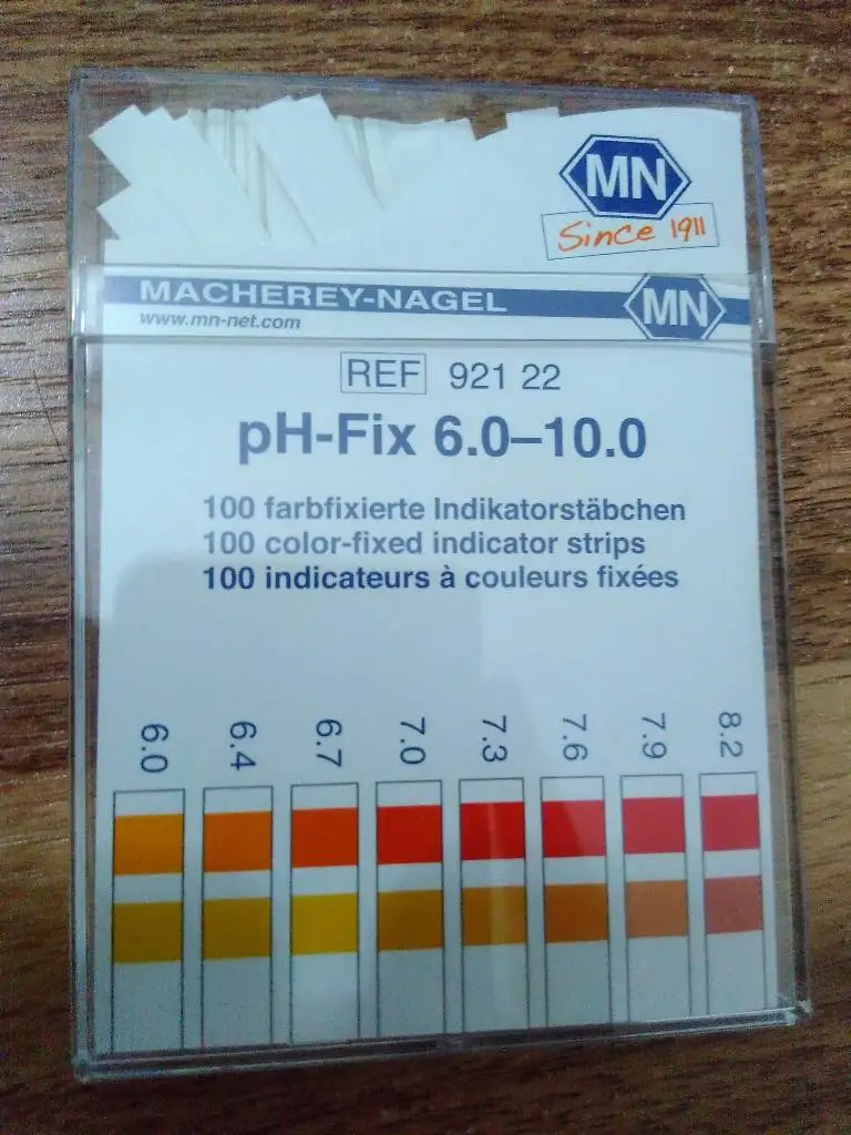 Немецкий MN pH тестовая бумага 92122 оригинальная импортная тестовая полоса PH 6,0-10,0 PH колориметрическая тестовая бумага 
Немецкий MN pH тестовая бумага 92122 оригинальная импортная тестовая полоса PH 6,0-10,0 PH колориметрическая тестовая бумага