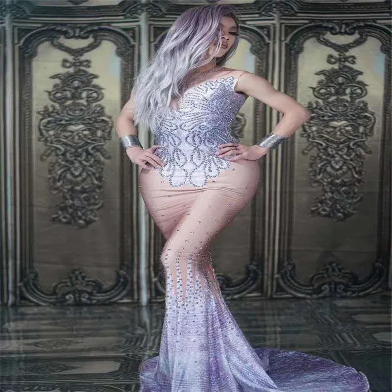 X16 Party evening long dress ballroom dance stage wears costumes singer perform wears Mermaid skirt Rhinestone outfits disco bar
X16 Party evening long dress ballroom dance stage wears costumes singer perform wears Mermaid skirt Rhinestone outfits disco bar