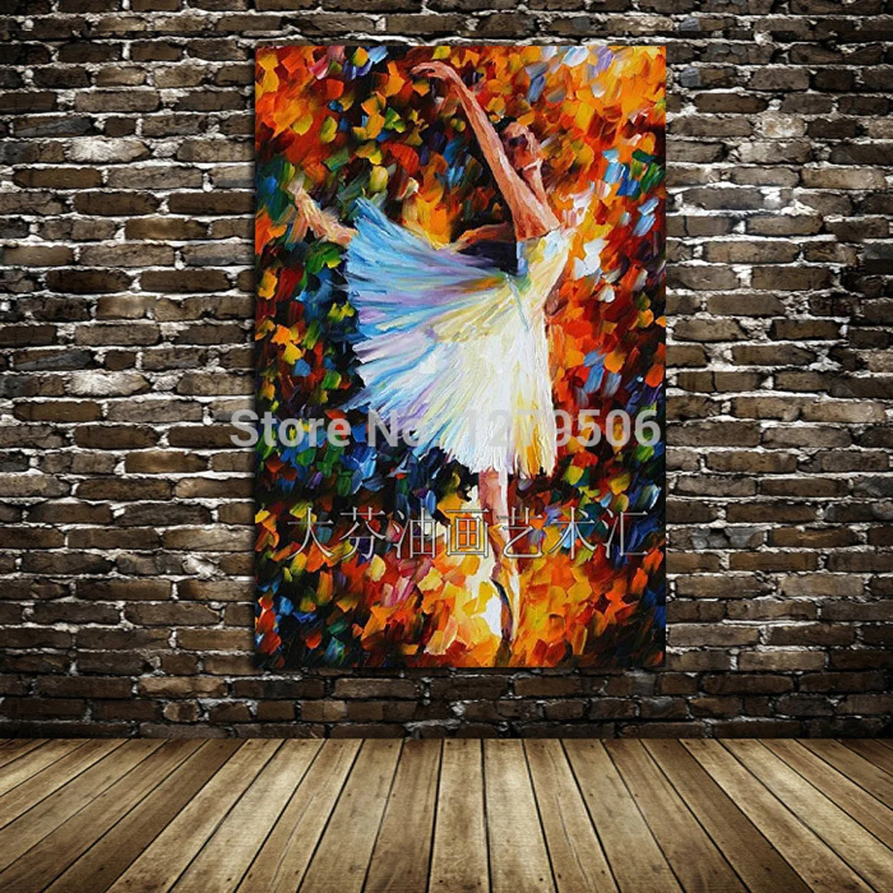 Ballet Dancer painting Hand Painted Modern Palette Knife Canvas Oil Painting Wall Art pictures For Living Room Home Decoration
Ballet Dancer painting Hand Painted Modern Palette Knife Canvas Oil Painting Wall Art pictures For Living Room Home Decoration