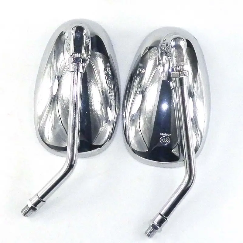 Motorcycle Chrome Oval Side Mirrors 10mm Thread for 150 Scooter Baron BMS Retro Lance Vintage 150T-E Rear View Mirrors
Motorcycle Chrome Oval Side Mirrors 10mm Thread for 150 Scooter Baron BMS Retro Lance Vintage 150T-E Rear View Mirrors