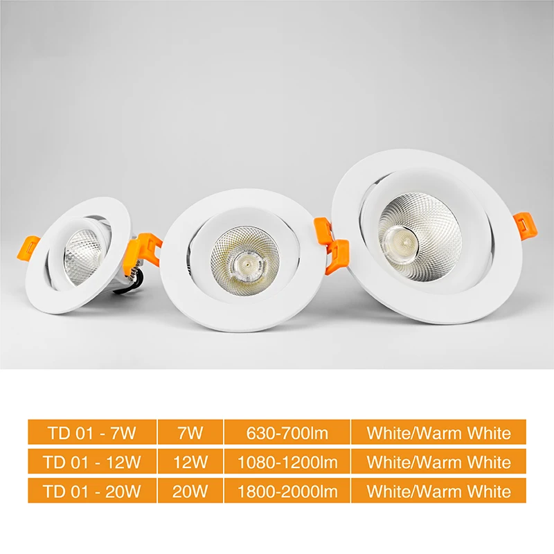 LED Downlight Spotlight SMD2835 3W 5W 7W 9W 12W 15W 18W 20W 220V LED COB Aluminum Waterproof Recessed Lamp For Foyer Living Room
LED Downlight Spotlight SMD2835 3W 5W 7W 9W 12W 15W 18W 20W 220V LED COB Aluminum Waterproof Recessed Lamp For Foyer Living Room