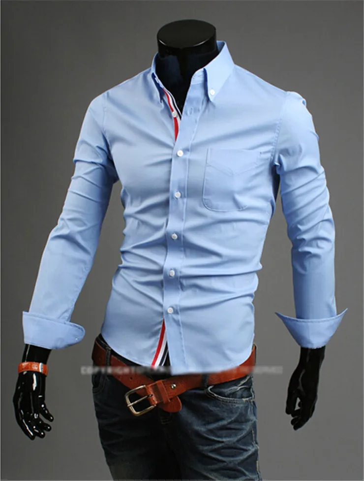 cheap shipping hot new fashion business casual slim fit length-sleeved shirts men's dress shirts leisure brand 5 colors 35
cheap shipping hot new fashion business casual slim fit length-sleeved shirts men's dress shirts leisure brand 5 colors 35