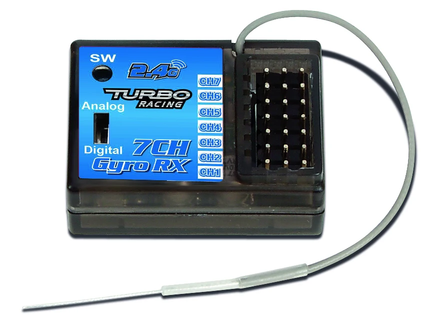 Контроллер дистанционного управления TURBO Racing 2 4 ГГц 7 каналов для