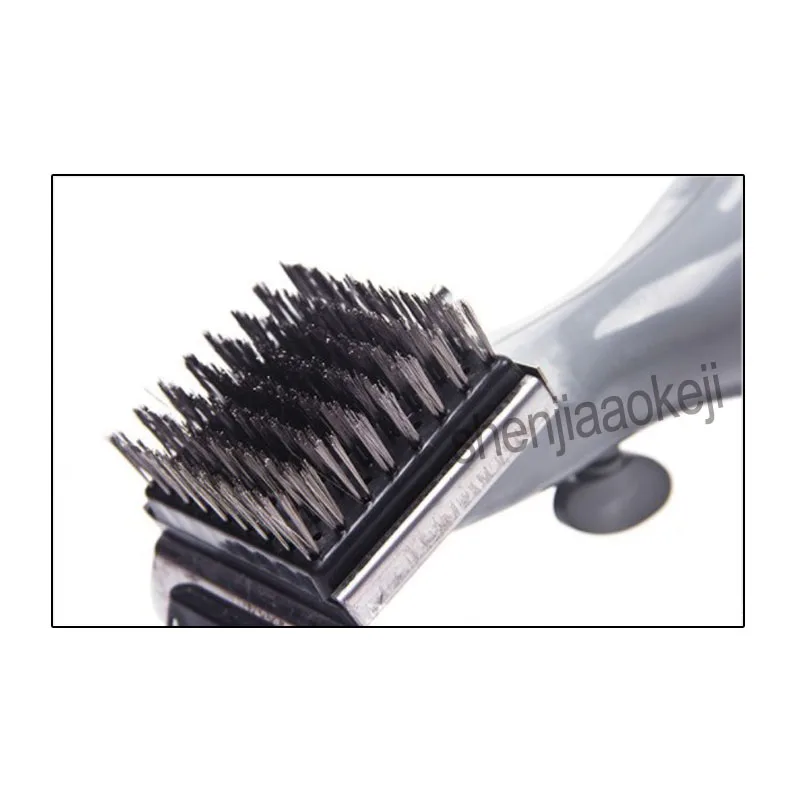 multi-function barbecue brush Stainless steel + APS outdoor portable cleaning brush Practical & good quality 1pc
multi-function barbecue brush Stainless steel + APS outdoor portable cleaning brush Practical & good quality 1pc