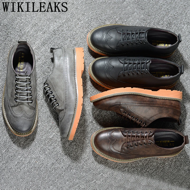 Brogue Shoes Men Leather Designer Shoes Men High Quality Mens Casual Shoes Hot Sale Chaussure Homme Zapatillas Hombre Buty Meski
Brogue Shoes Men Leather Designer Shoes Men High Quality Mens Casual Shoes Hot Sale Chaussure Homme Zapatillas Hombre Buty Meski