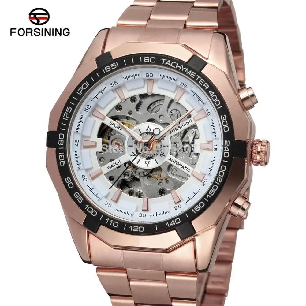 Forsining brand skeleton Automatic self-wind watch stainless steel bracelet free shipping Wristwatch Reloj Hombre
Forsining brand skeleton Automatic self-wind watch stainless steel bracelet free shipping Wristwatch Reloj Hombre