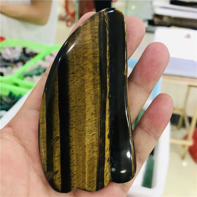 Natural yellow tiger eye quartz crystal massage stick scrapping powerful treatment
Natural yellow tiger eye quartz crystal massage stick scrapping powerful treatment