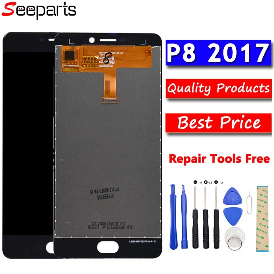 ЖК-дисплей для Elephone P8 2017, кодирующий преобразователь сенсорного экрана в сборе, мобильный телефон, запасные части для Elephone P8 2017, ЖК-дисплей
ЖК-дисплей для Elephone P8 2017, кодирующий преобразователь сенсорного экрана в сборе, мобильный телефон, запасные части для Elephone P8 2017, ЖК-дисплей