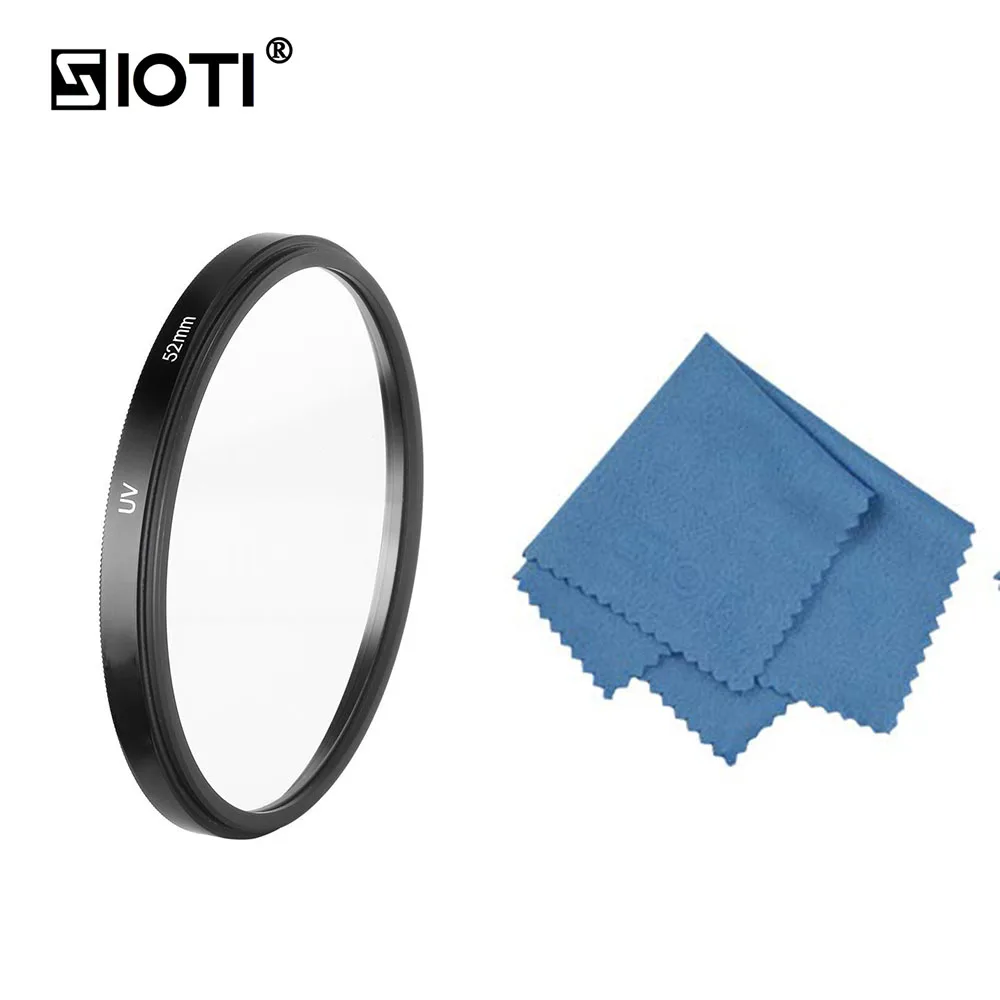 SIOTI 82mm/86mm/95mm UV Ultra Violet Filter with Cleaning Cloth for Canon for Nikon for Sony for DSLR Camera Lens
SIOTI 82mm/86mm/95mm UV Ultra Violet Filter with Cleaning Cloth for Canon for Nikon for Sony for DSLR Camera Lens