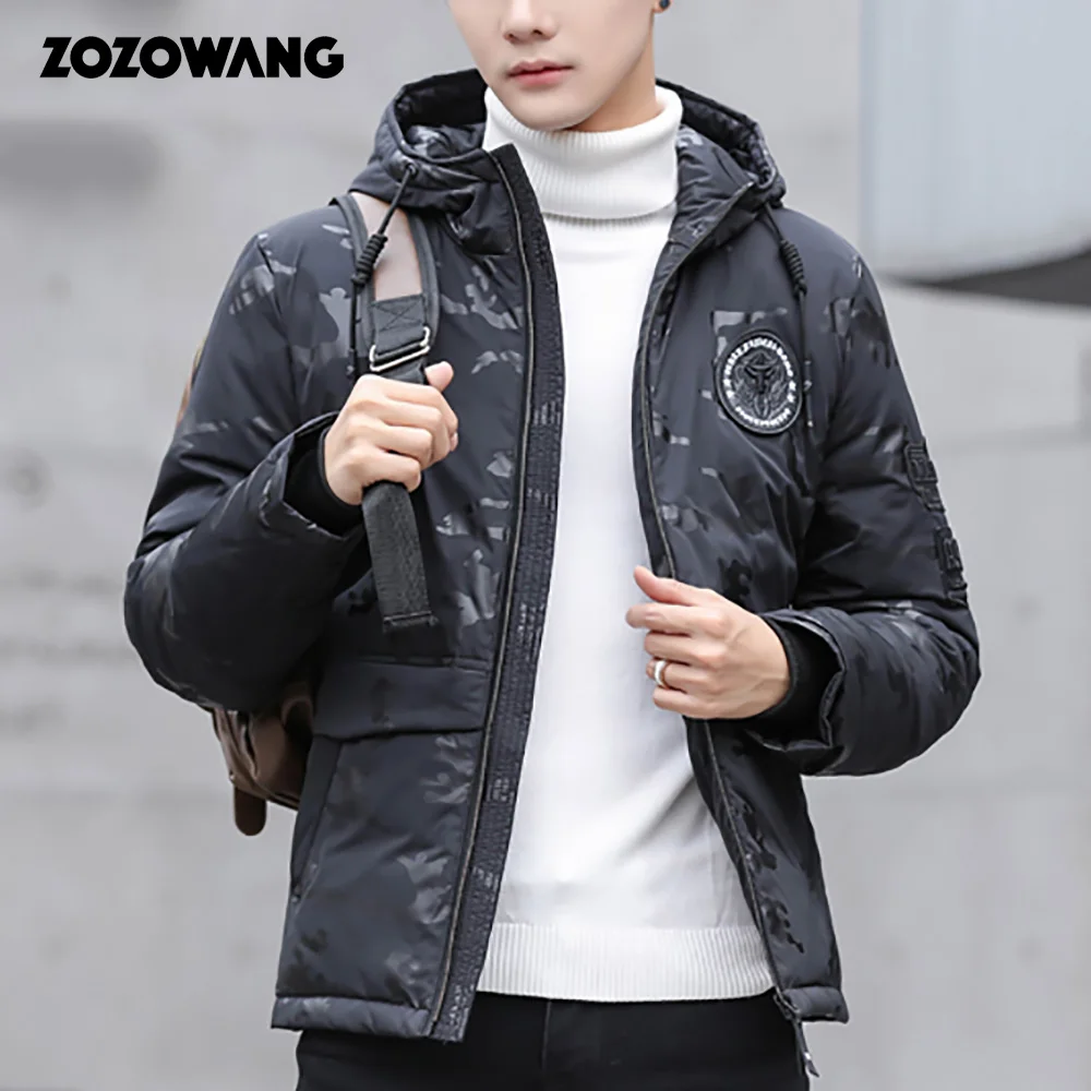 ZOZOWANG 2020 Winter Jacket Men Couples Thick Coats 90% Duck Down Camouflage Hooded Cotton-Padded Solid Outwear DOWN PARKA
ZOZOWANG 2020 Winter Jacket Men Couples Thick Coats 90% Duck Down Camouflage Hooded Cotton-Padded Solid Outwear DOWN PARKA