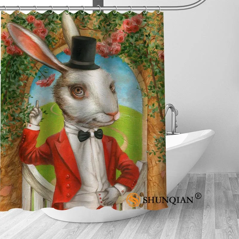 Custom Rabbit Paint Hot Sale Polyester Fabric Printing Shower Curtain 12 Hooks For The Bathroom 3D Waterproof Bath Curtain
Custom Rabbit Paint Hot Sale Polyester Fabric Printing Shower Curtain 12 Hooks For The Bathroom 3D Waterproof Bath Curtain