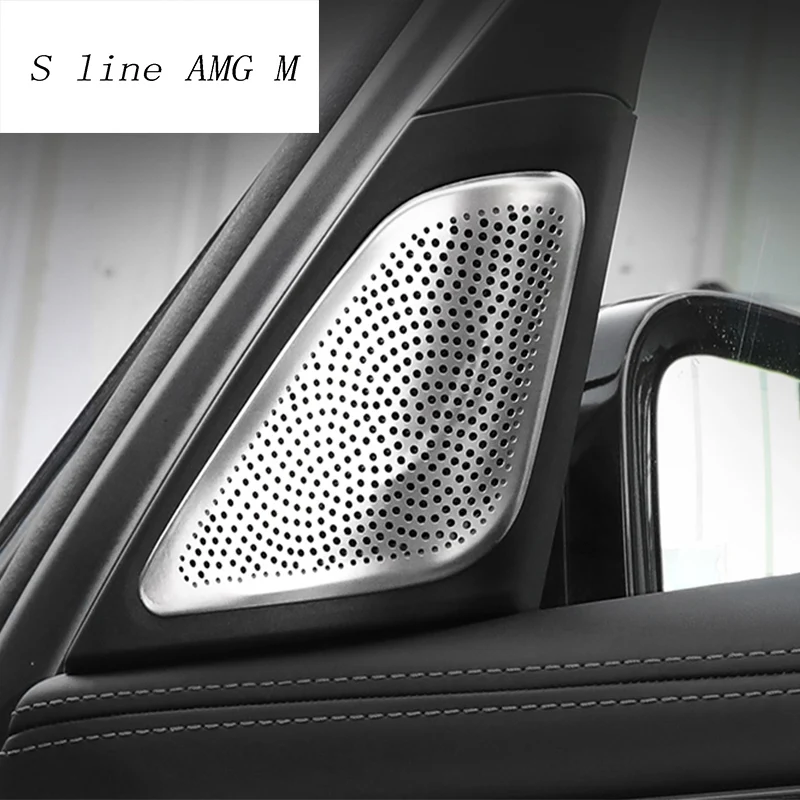 Car styling Door Stereo Speaker decoration Strip Tweeter covers stickers trim For BMW 7 Series G11 G12 Interior Auto Accessories
Car styling Door Stereo Speaker decoration Strip Tweeter covers stickers trim For BMW 7 Series G11 G12 Interior Auto Accessories