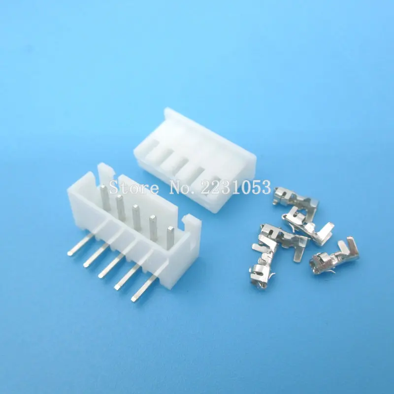 20 Sets XH2.54-5P Right Angle 5pin 2.54mm Pitch Terminal / Housing / Pin Header Connector Wire Connectors Adaptor XH-5AW Kits
20 Sets XH2.54-5P Right Angle 5pin 2.54mm Pitch Terminal / Housing / Pin Header Connector Wire Connectors Adaptor XH-5AW Kits