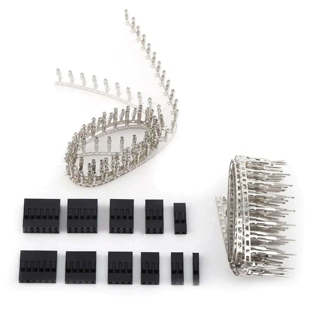 420pcs Dupont Terminals Jumper Wire Cable Pin Header Electronic components Dupont Connector for PC PCB Board
420pcs Dupont Terminals Jumper Wire Cable Pin Header Electronic components Dupont Connector for PC PCB Board