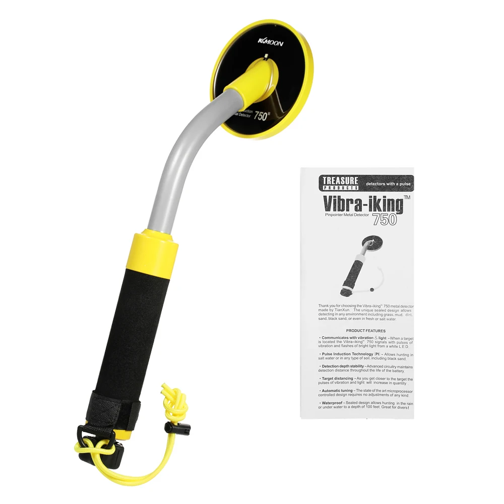 KKmoon Waterproof Handheld Pinpointer Pulse Induction Metal Detector Precise Direction Underwater Finding Treasure Gold Hunter
KKmoon Waterproof Handheld Pinpointer Pulse Induction Metal Detector Precise Direction Underwater Finding Treasure Gold Hunter