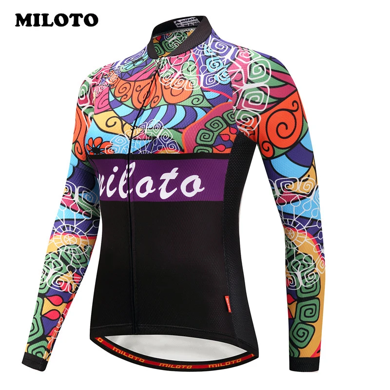 Miloto Pro Team Winter Cycling Jersey Women Racing Sport Bicycle Clothing Thermal Fleece Long Sleeve Windproof MTB Bike Jersey
Miloto Pro Team Winter Cycling Jersey Women Racing Sport Bicycle Clothing Thermal Fleece Long Sleeve Windproof MTB Bike Jersey