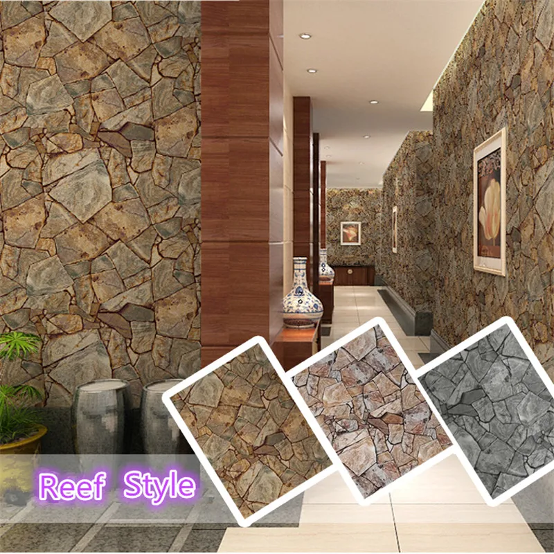 53cm*100cm 3D PVC Stone Pattern Wallpaper Home Decor Bedroom Reading Room Wall Paper
53cm*100cm 3D PVC Stone Pattern Wallpaper Home Decor Bedroom Reading Room Wall Paper