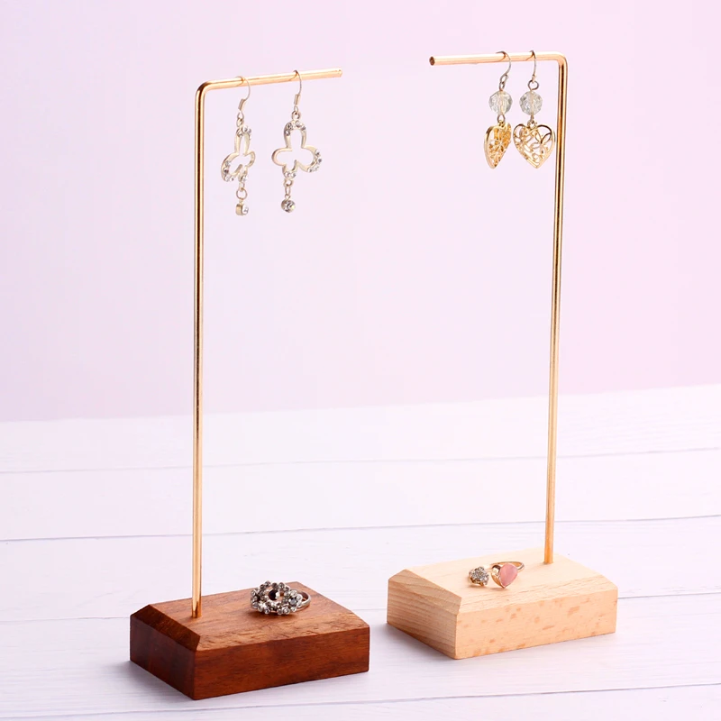 New Fashion Black Walnut Earrings Pendant Display Holder Pendant Chain Display Stand Jewelry Display Rack
New Fashion Black Walnut Earrings Pendant Display Holder Pendant Chain Display Stand Jewelry Display Rack