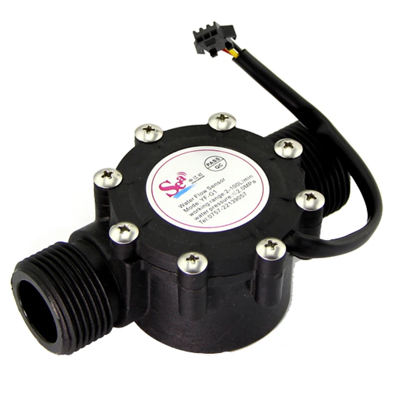 G1 flow sensor hall Flowmeter , flow meter Control Water 2-100L/min DN25 heat pump flowmeter industrial water sensor
G1 flow sensor hall Flowmeter , flow meter Control Water 2-100L/min DN25 heat pump flowmeter industrial water sensor