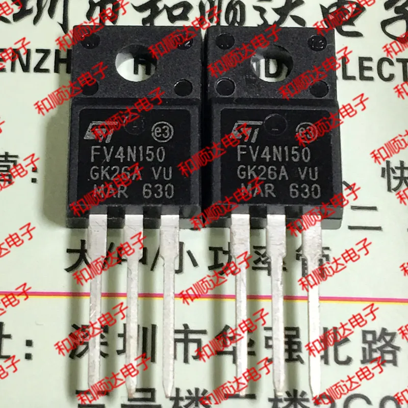 10 шт./lote STFV4N150 TO 220F 1500 В 4А|lote| |