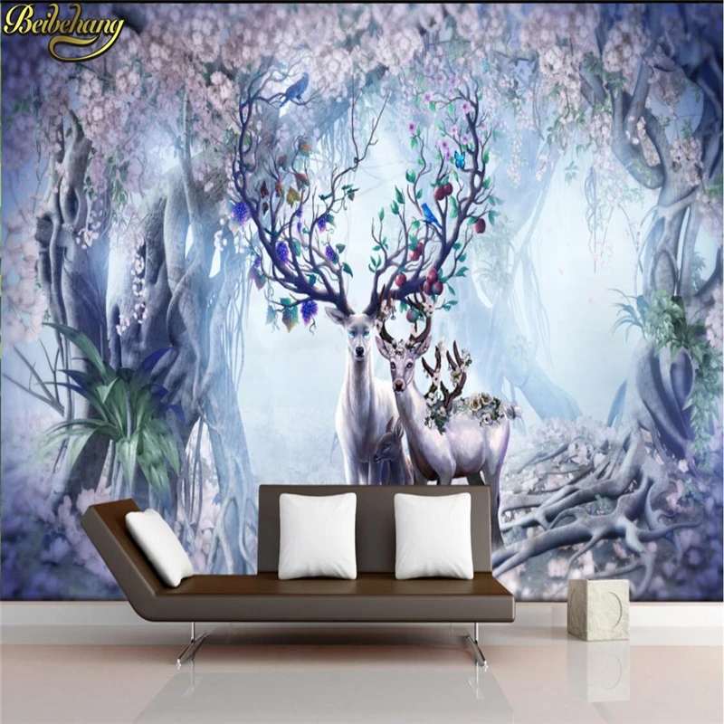beibehang Custom Photo Wall paper Mural Nordic Nostalgia Elk TV Wall Background Wall Murder Background Wallpaper papel de parede
beibehang Custom Photo Wall paper Mural Nordic Nostalgia Elk TV Wall Background Wall Murder Background Wallpaper papel de parede