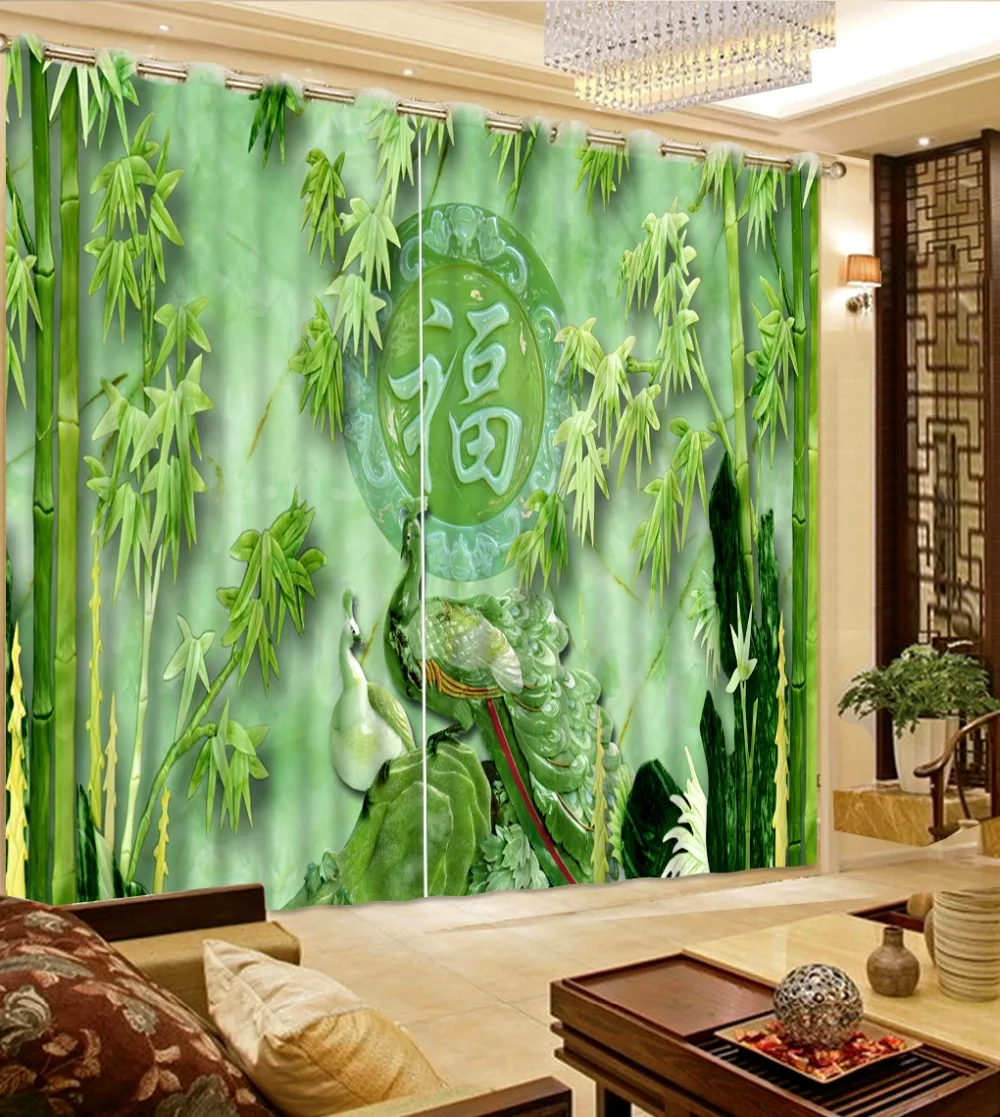 Chinese style Green 3D Window Curtain Home Garden Bedroom Outdoor Indoor Wall Decorations (1whole panel or 2 panels)
Chinese style Green 3D Window Curtain Home Garden Bedroom Outdoor Indoor Wall Decorations (1whole panel or 2 panels)
