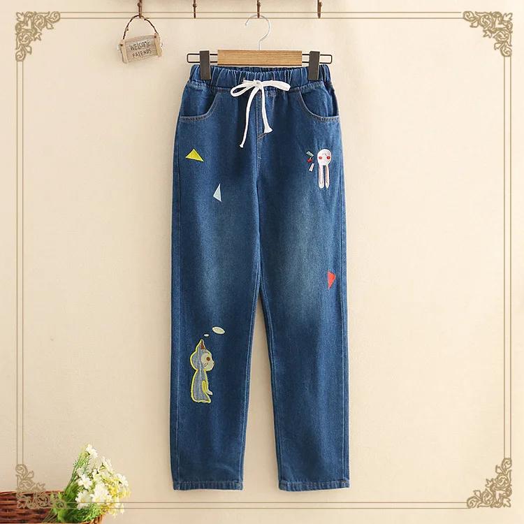 Long pants girl Korean fall of 2018 new female jeans schoolgirl loose Leisure Denim straight-leg pants
Long pants girl Korean fall of 2018 new female jeans schoolgirl loose Leisure Denim straight-leg pants