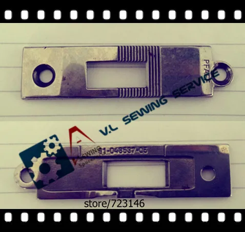 91-048537-05 NEEDLE PLATE NEEDLE PLATE FOR PFAFF 591 574 571 INDUSTRIAL SEWING MACHINE PFAFF SHOE MACHINE
91-048537-05 NEEDLE PLATE NEEDLE PLATE FOR PFAFF 591 574 571 INDUSTRIAL SEWING MACHINE PFAFF SHOE MACHINE