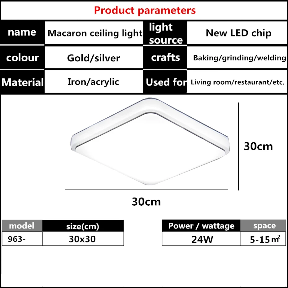 LED Ceiling Light Modern Lamp Living Room Fixture Bedroom Kitchen Surface Mount Flush Panel Living chambre Ceiling Lighting
LED Ceiling Light Modern Lamp Living Room Fixture Bedroom Kitchen Surface Mount Flush Panel Living chambre Ceiling Lighting