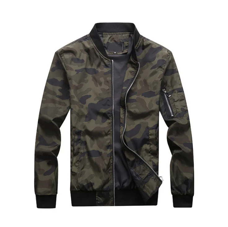 Mens Brand Clothing Outwear New Autumn Men's Camouflage Jackets Male Coats Camo Bomber Jacket dropshipping
Mens Brand Clothing Outwear New Autumn Men's Camouflage Jackets Male Coats Camo Bomber Jacket dropshipping