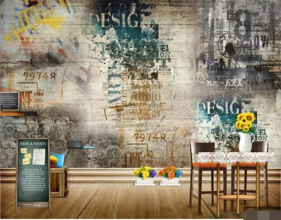 Настенные 3D фотообои по индивидуальному размеру, фоновые ретро обои для гостиной, дивана, телевизора, изображение ностальгии, домашний деко... 
Настенные 3D фотообои по индивидуальному размеру, фоновые ретро обои для гостиной, дивана, телевизора, изображение ностальгии, домашний деко...