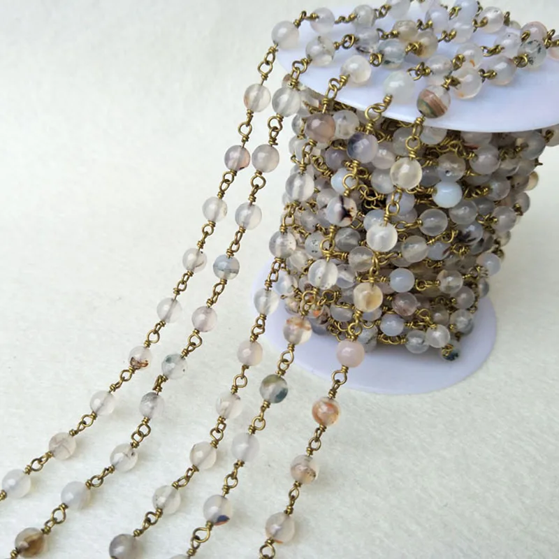 Handcrafted Gold Color Wire Wrapped Chains jewelry Finding,Natural Agat e stone Beaded Chains,DIY necklace jewelry making LZ14
Handcrafted Gold Color Wire Wrapped Chains jewelry Finding,Natural Agat e stone Beaded Chains,DIY necklace jewelry making LZ14