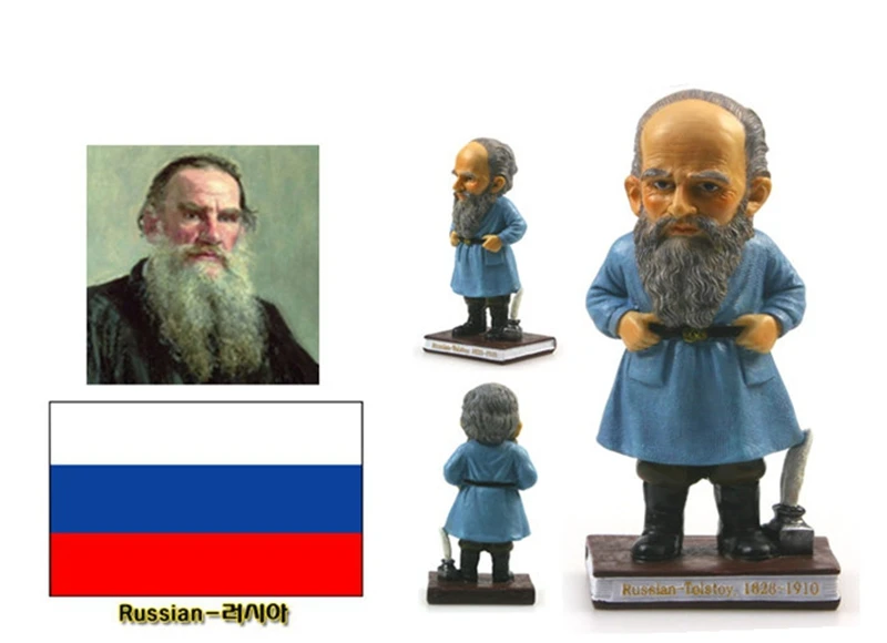 Ручная роспись, российский толстой, креативные поделки из смолы, статуя знаменитостей мира, туристический сувенир, подарки, коллекция, укра...
Ручная роспись, российский толстой, креативные поделки из смолы, статуя знаменитостей мира, туристический сувенир, подарки, коллекция, укра...