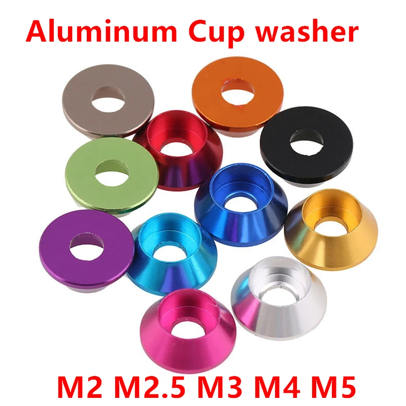 10pcs aluminum cap head washer M2 m2.5 m3 M4 M5 M6 Multi-Color aluminum washer for hex socket cap head screw
10pcs aluminum cap head washer M2 m2.5 m3 M4 M5 M6 Multi-Color aluminum washer for hex socket cap head screw