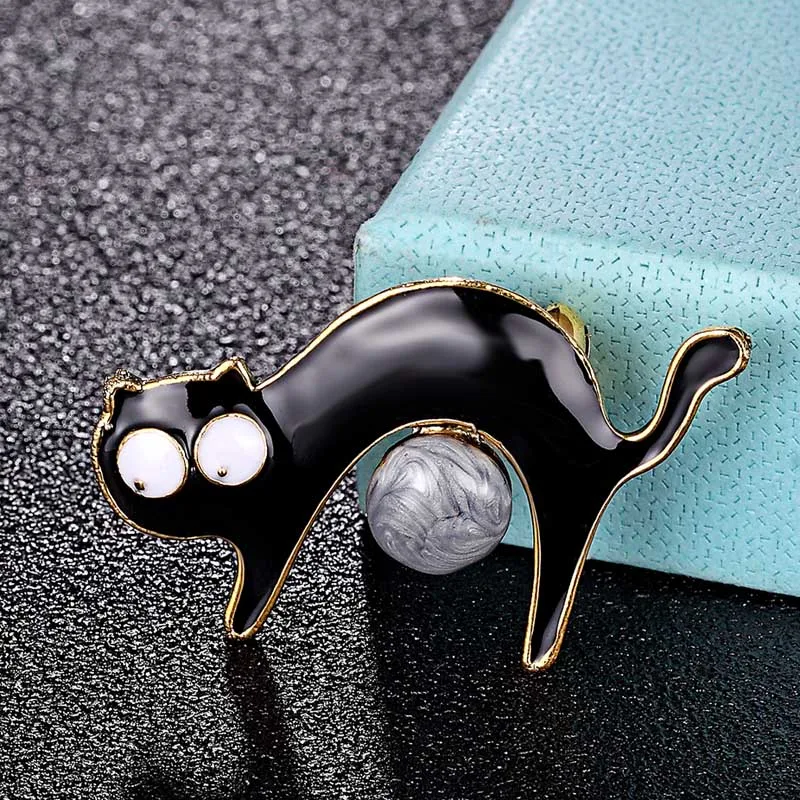 Donia jewelry women's Lovely Cat brooches jewelry Enamel statement carton animal Brooch pins nice women's hats and bags pins
Donia jewelry women's Lovely Cat brooches jewelry Enamel statement carton animal Brooch pins nice women's hats and bags pins