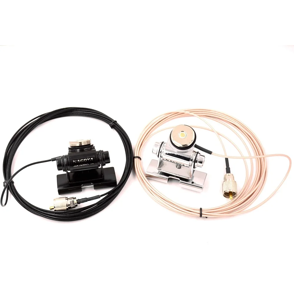 Nagoya RB400 Car Antenna Mount Bracket Clip & RG-316 Coaxial Extend Feeder cable 5 Meter PL-259 to NMO Antena Combination Kit
Nagoya RB400 Car Antenna Mount Bracket Clip & RG-316 Coaxial Extend Feeder cable 5 Meter PL-259 to NMO Antena Combination Kit