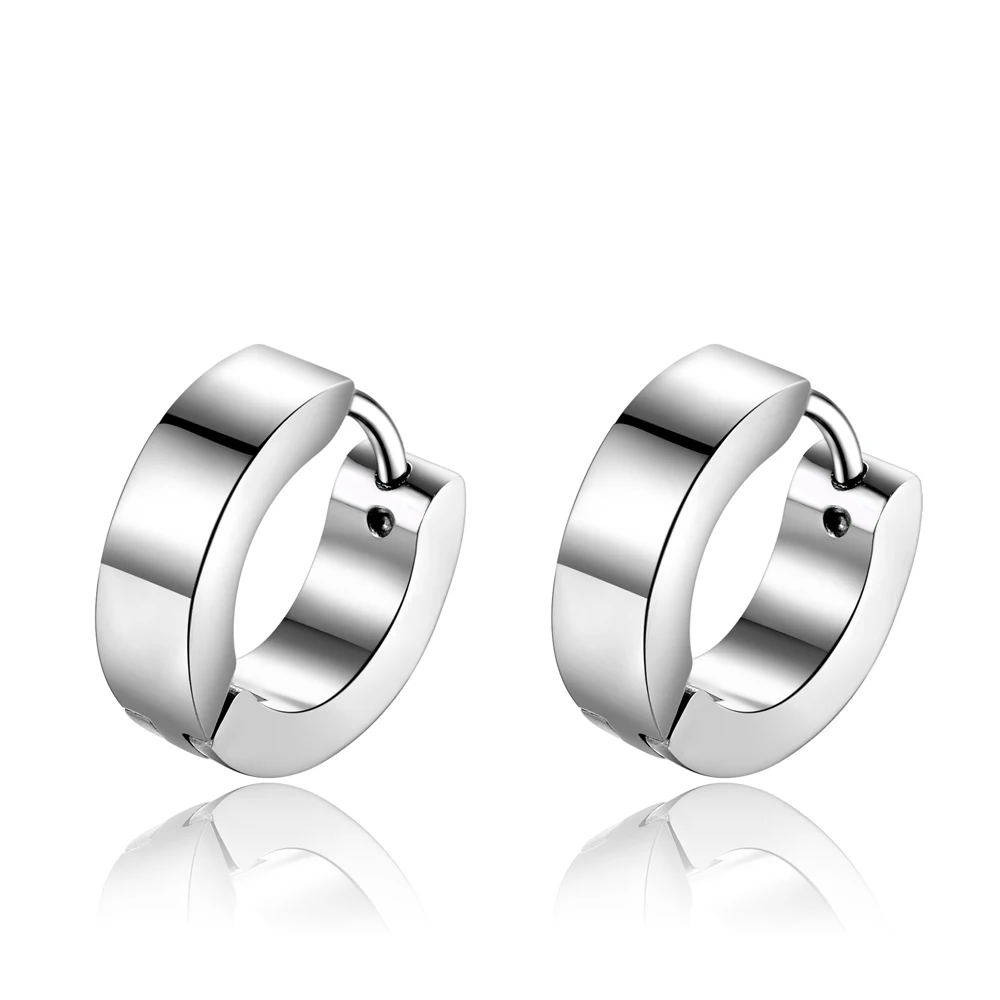 Hot Sale Stainless Steel Round Clip Earrings Fashion Jewelry For Men and Women Christmas Gifts drop shipping brincos
Hot Sale Stainless Steel Round Clip Earrings Fashion Jewelry For Men and Women Christmas Gifts drop shipping brincos