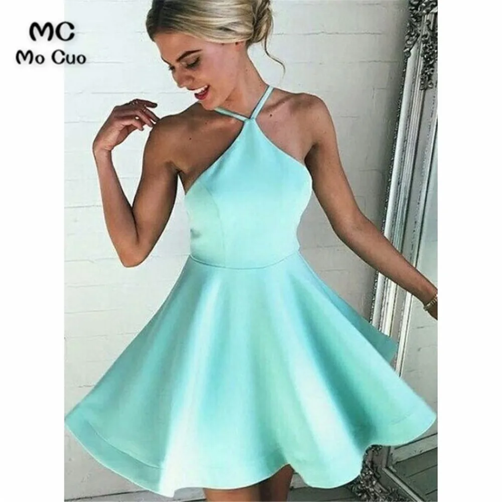 In Stock Homecoming graduation dresses Short Halter Backless vestidos de graduacion Coaktail Party Homecoming Dress
In Stock Homecoming graduation dresses Short Halter Backless vestidos de graduacion Coaktail Party Homecoming Dress