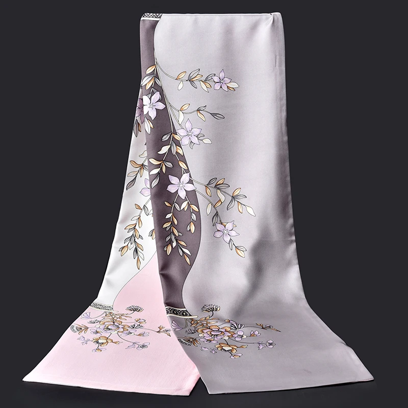 Double Side Real Silk Shawls Wrap For Women Print 100% Natural Pure Silk Scarf Scarves Neckerchief For Ladies Party 178*26cm
Double Side Real Silk Shawls Wrap For Women Print 100% Natural Pure Silk Scarf Scarves Neckerchief For Ladies Party 178*26cm