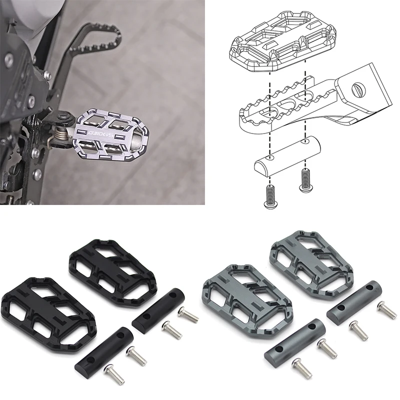 Мотоциклетная заготовка MX широкие подножки педали для BMW G310GS G310 GS G 310 2017