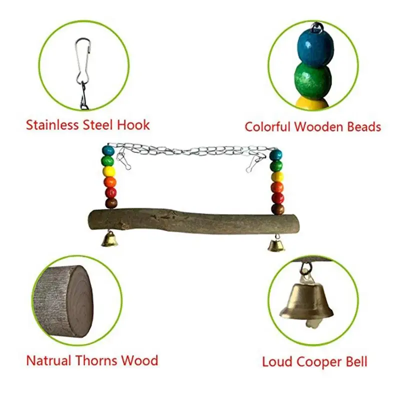 Chicken Swing Wooden Colorful Chicken Toys For Hens Bird Parrot Trainning Large Bird Parrot Trainning
Chicken Swing Wooden Colorful Chicken Toys For Hens Bird Parrot Trainning Large Bird Parrot Trainning