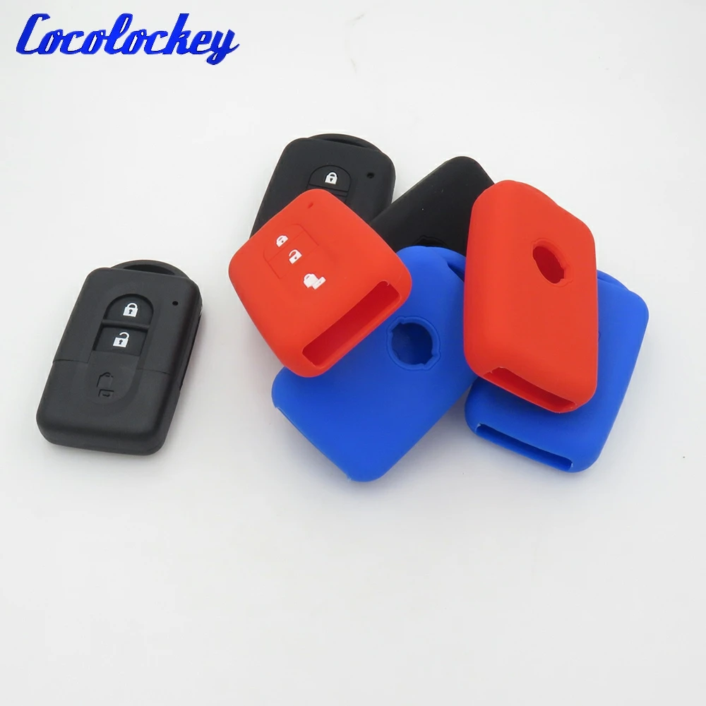 Cocolockey Silicone Car Key Cover Case for NISSAN MICRA QASHQAI JUKE DUKE XTrail NAVARA 2 Button Remote Key No Logo
Cocolockey Silicone Car Key Cover Case for NISSAN MICRA QASHQAI JUKE DUKE XTrail NAVARA 2 Button Remote Key No Logo