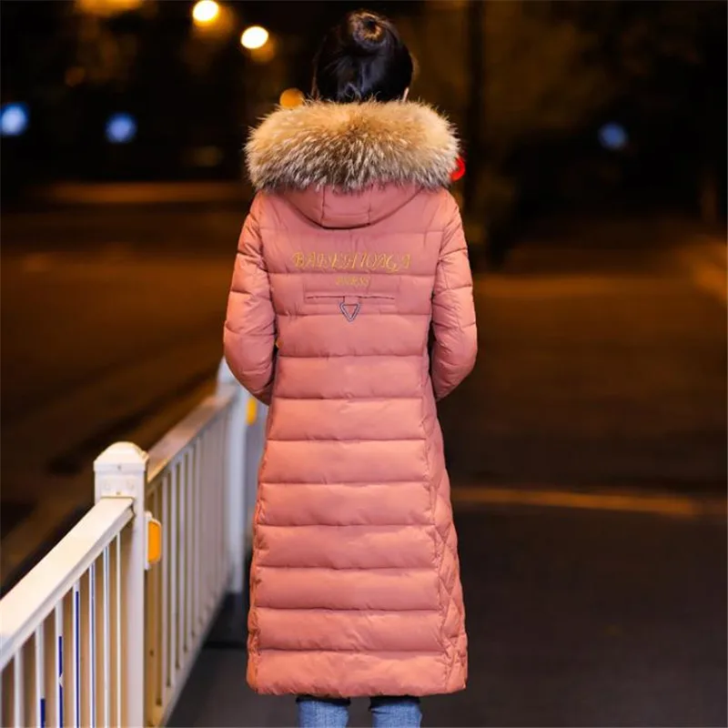 Winter Jacket Women 2019 Fashion Winter Coat Women Large Fur Hooded Down Jacket Women Long Parkas Warm Female Outerwear CM737 
Winter Jacket Women 2019 Fashion Winter Coat Women Large Fur Hooded Down Jacket Women Long Parkas Warm Female Outerwear CM737