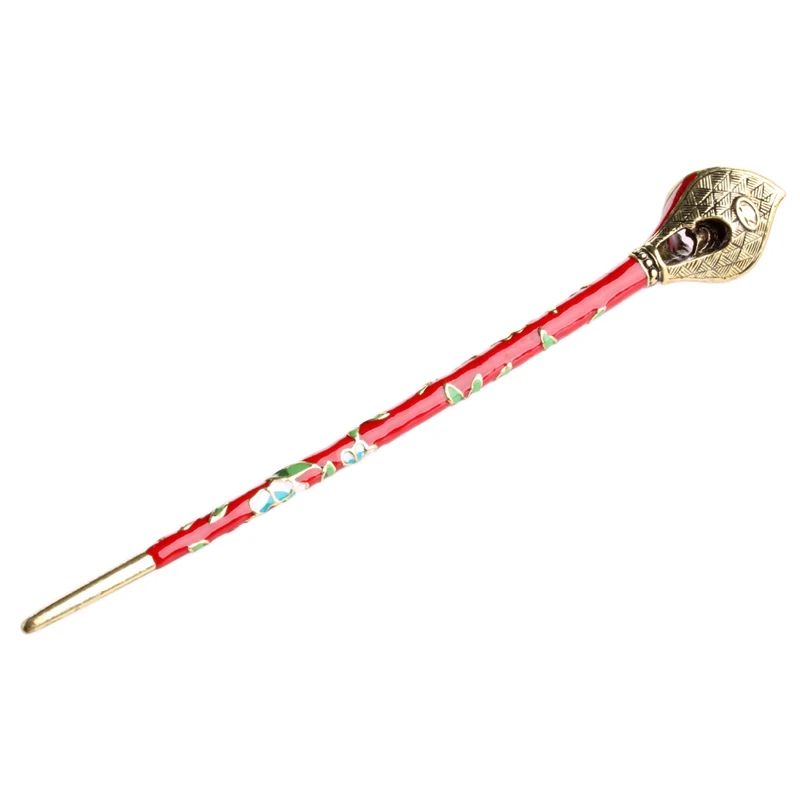 Chinoiserie Metal Hair Stick Rhinestone Hair Chopsticks Hairpin Chignon Pin Handmade
Chinoiserie Metal Hair Stick Rhinestone Hair Chopsticks Hairpin Chignon Pin Handmade