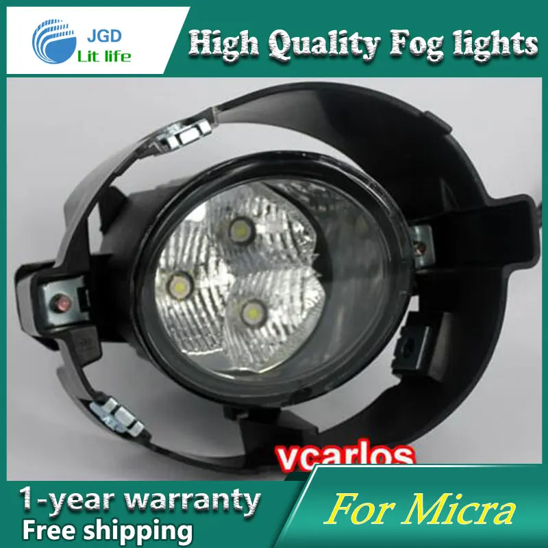 Светодиодные противотуманные фары 2 шт. для Nissan Micra March 2010|led fog light|fog lightled |
