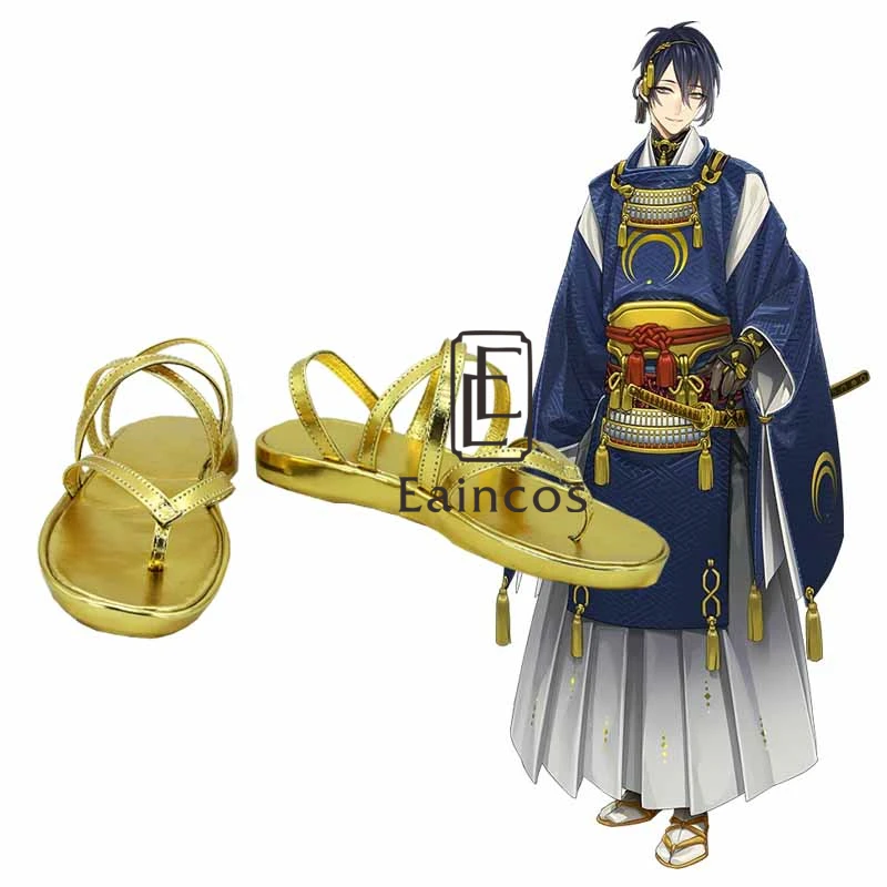 Популярная игра Touken Ranbu Online Mikazuki Munechikaki обувь для костюмированной вечеринки
