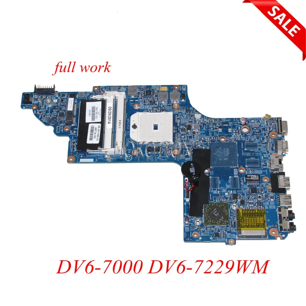 NOKOTION 682180-001 682180-501 685726-501 Материнская плата для ноутбука HP DV6-7000 системная плата 15,6 ''DDR3 Протестирована
NOKOTION 682180-001 682180-501 685726-501 Материнская плата для ноутбука HP DV6-7000 системная плата 15,6 ''DDR3 Протестирована
