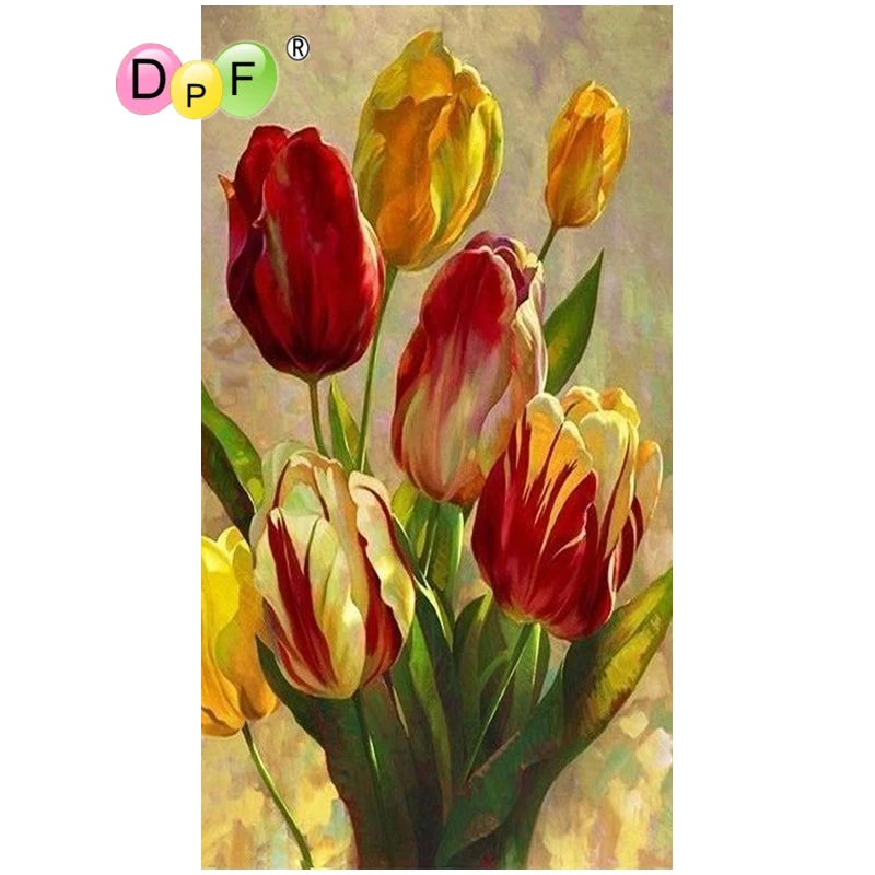 DPF 5D Diamond painting cross stitch tulip diy diamond painting round diamond painting embroidery mosaic decoration art gift
DPF 5D Diamond painting cross stitch tulip diy diamond painting round diamond painting embroidery mosaic decoration art gift